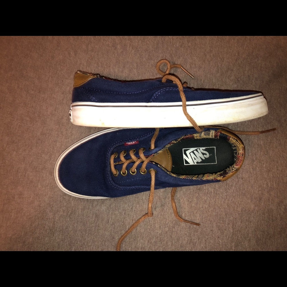 Vans dark blue